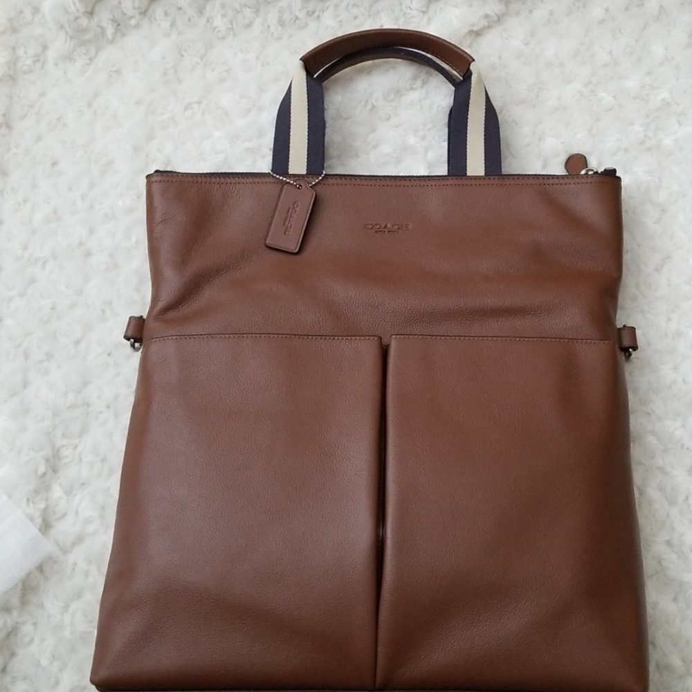 🎉Host Pick🎉Coach Charles Foldover Tote